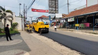 Perbaikan jalan DBMPR Provinsi Jawa Barat