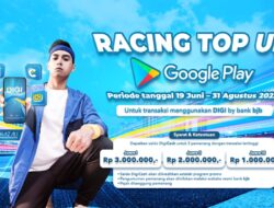 Top Up Google Play melalui DIGI by bank bjb dapat Rewards Jutaan Rupiah