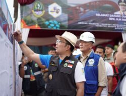 Gubernur Jawa Barat Ridwan Kamil Pimpin Groundbreaking Pembangunan Jembatan Sodongkopo di Pangandaran