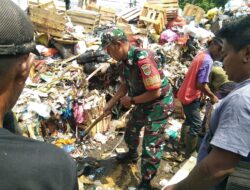 Penumpukan Sampah di TPS Pasar Pola Cijerah Mulai Dibersihkan