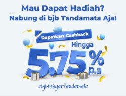 Hanya di bank bjb Menabung Dapat Casback Menarik