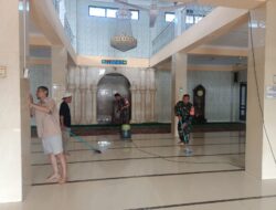“Juma’t Bebersih Koramil 1806 Bandung Kulon Bersama Tokoh Agama dan Tokoh Masyarakat “