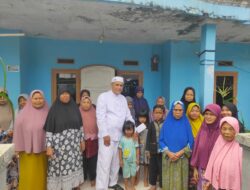 Lsm Dampal Jurig Bagikan Ratusan Daging Qurban Dan Santuni Anak Yatim, Janda, Jompo dan ustadz