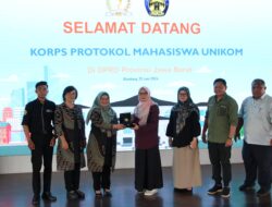 Sekretariat DPRD Jawa Barat Terima Kunjungan dan Diskusi dari Korps Protokol Mahasiswa Unikom