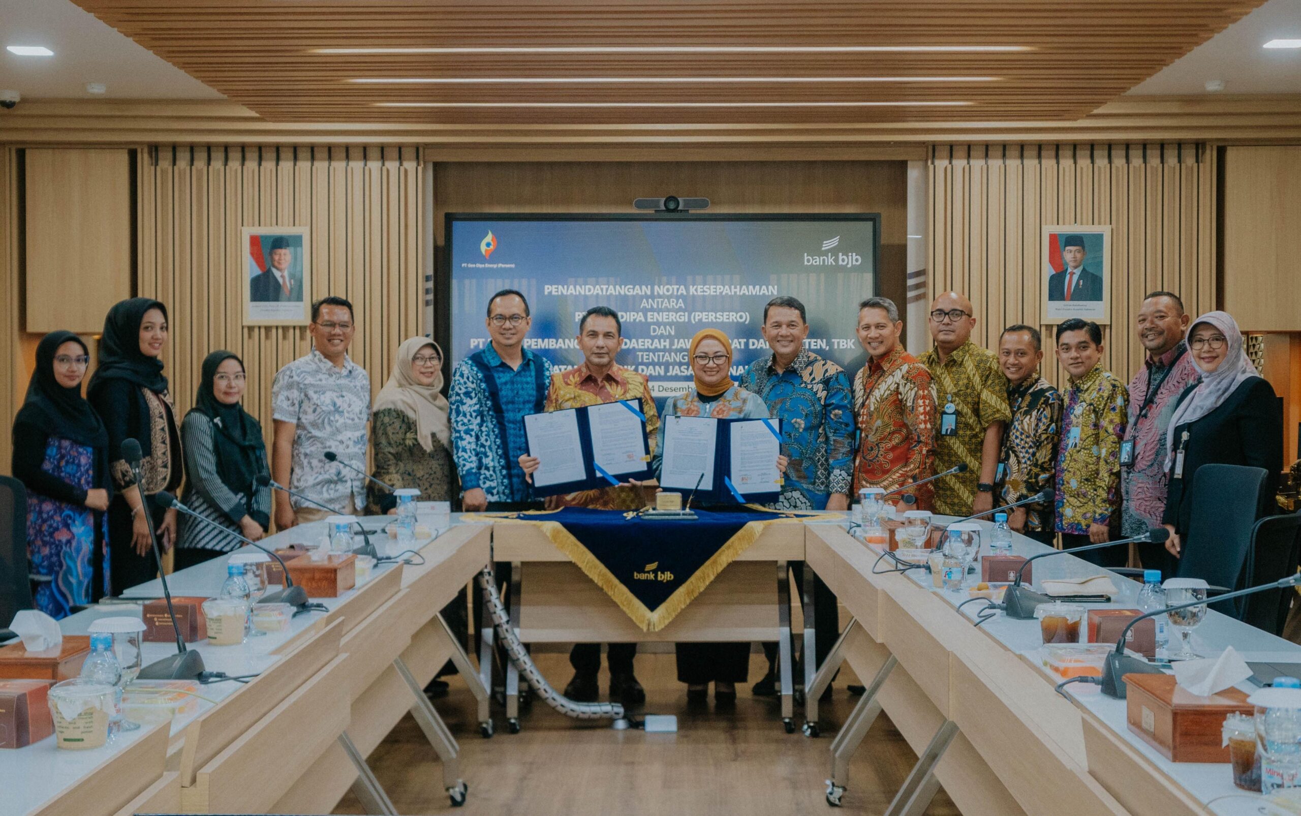 bank bjb Perkuat Sinergi dengan PT Geo Dipa Energi, Dukung Pengelolaan Layanan Perbankan dan Pengembangan Energi Terbarukan