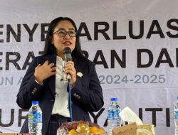 Tuti Turimayanti Sosialisasikan Perda Perlindungan Perempuan di Desa Tanimulya