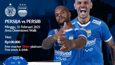 Summarecon Mall Bandung Gelar “Nobar Biru” untuk Laga Persija vs Persib