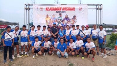 Rugby Jabar Raih Perunggu di Kejurnas, Fokus Selanjutnya di Tim Putri