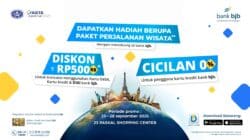 Banjir Promo! Cashback dari bank bjb di ASITA Travel Fair 2025