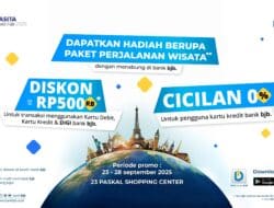 Banjir Promo! Cashback dari bank bjb di ASITA Travel Fair 2025
