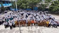 BPBD Jabar laksanakan simulasi Kebencanaan di SMPN 55 Kota Bandung